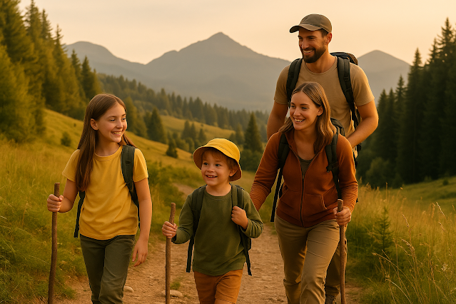 Outdoorurlaub mit Kindern