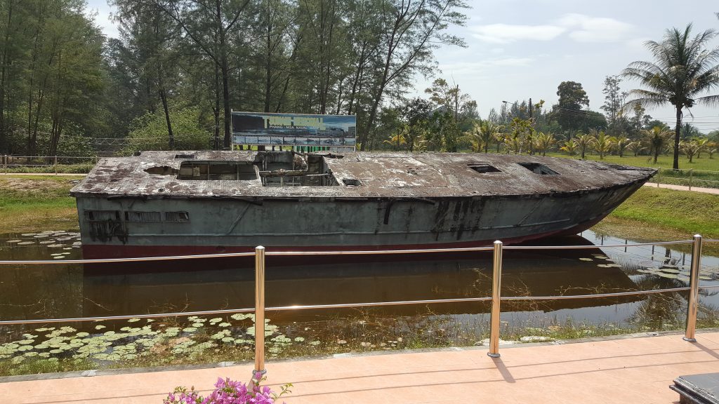 Tsunami-Gedenkstätte in Khao Lak.